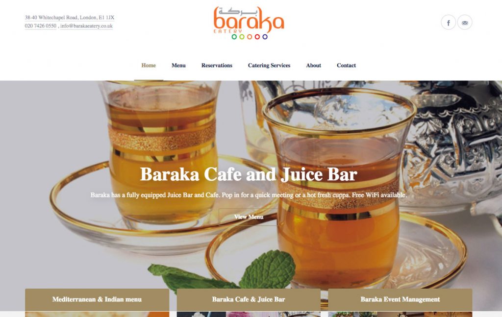 ﻿Restaurant website design