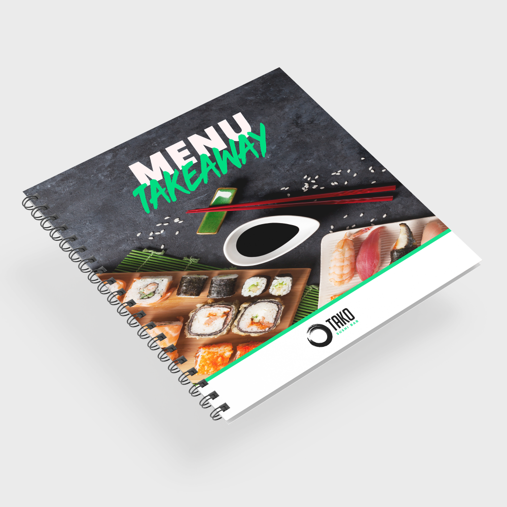 Wire O Booklets Spiral Binding Menulane