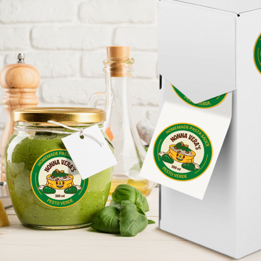 Food Labels on Roll | Menulane